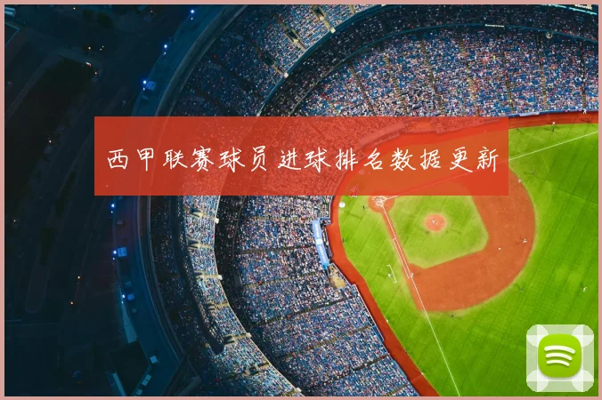 西甲联赛球员进球排名数据更新