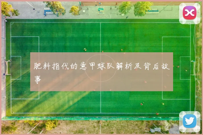 肥料指代的意甲球队解析及背后故事